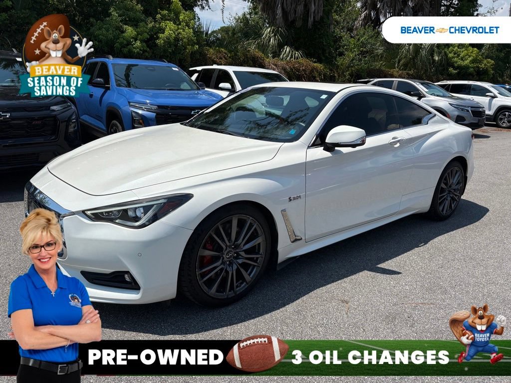 Used 2017 INFINITI Q60 Red Sport 400