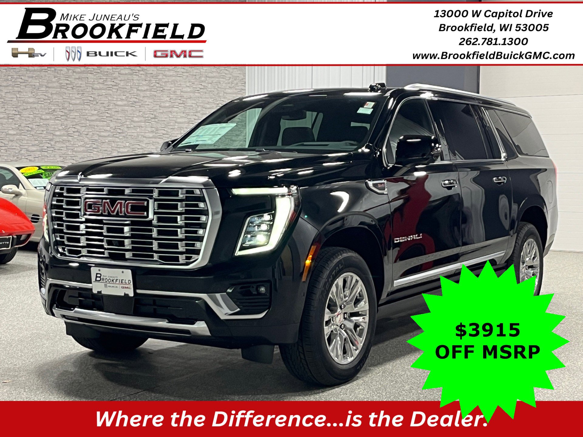 New 2026 GMC Yukon XL Denali w/ Sun & Power Step Package image 1