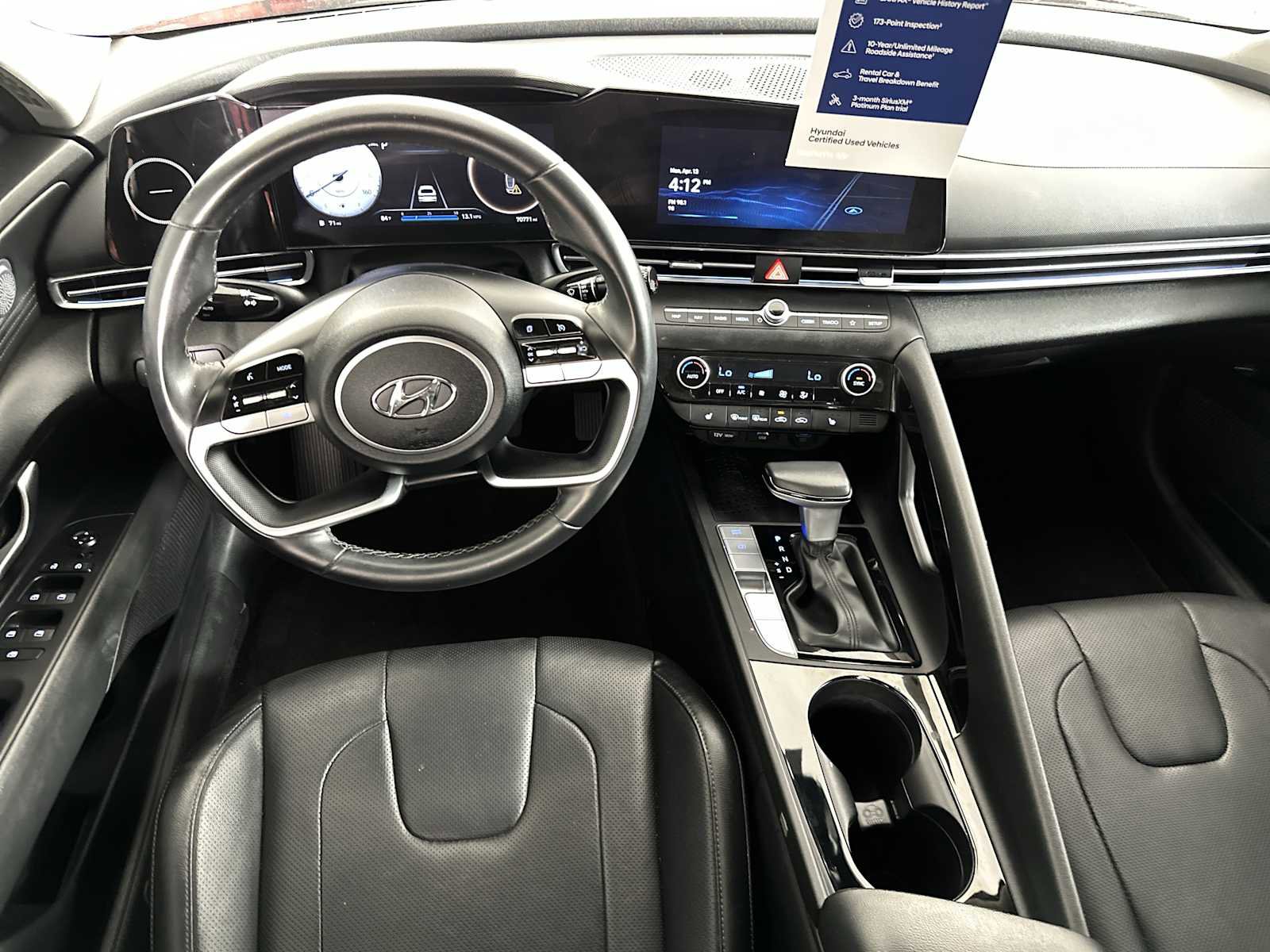 Certified 2022 Hyundai Elantra Limited image 13