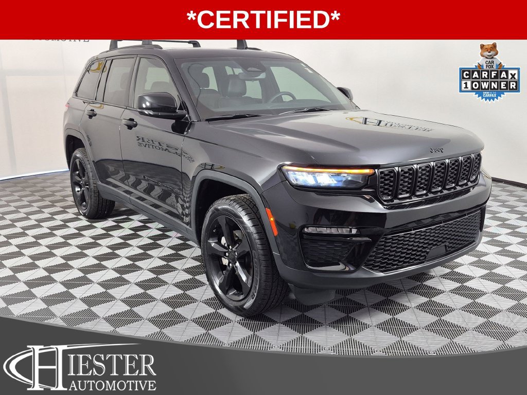 Used 2024 Jeep Grand Cherokee Limited w/ Black Appearance Package AWD/4WD 360° Tour
