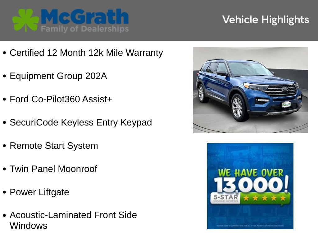 Used 2023 Ford Explorer XLT w/ Equipment Group 202A AWD/4WD image 6