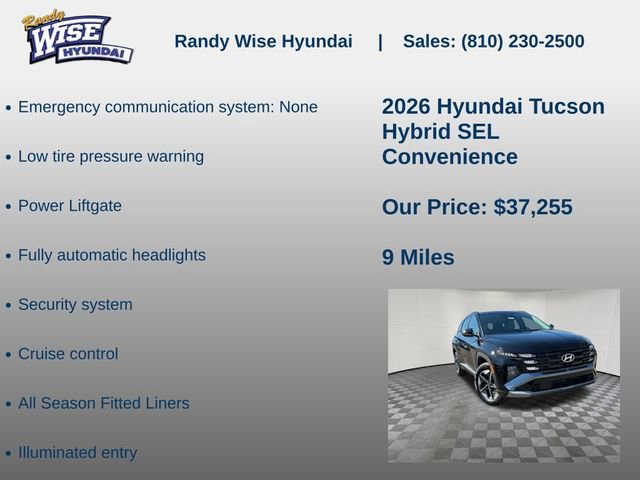 New 2026 Hyundai Tucson SEL AWD/4WD image 10
