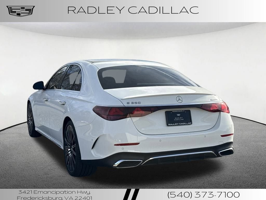 Used 2024 Mercedes-Benz E 350 4MATIC Sedan image 3