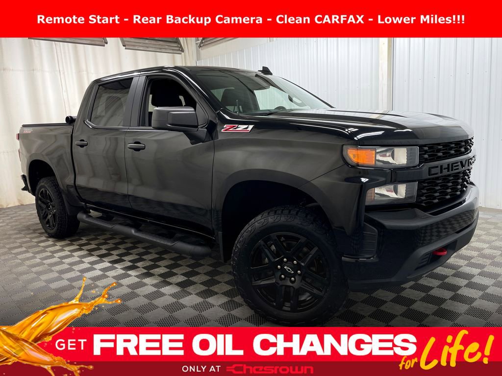 Certified 2021 Chevrolet Silverado 1500 Custom Trail Boss AWD/4WD image 1