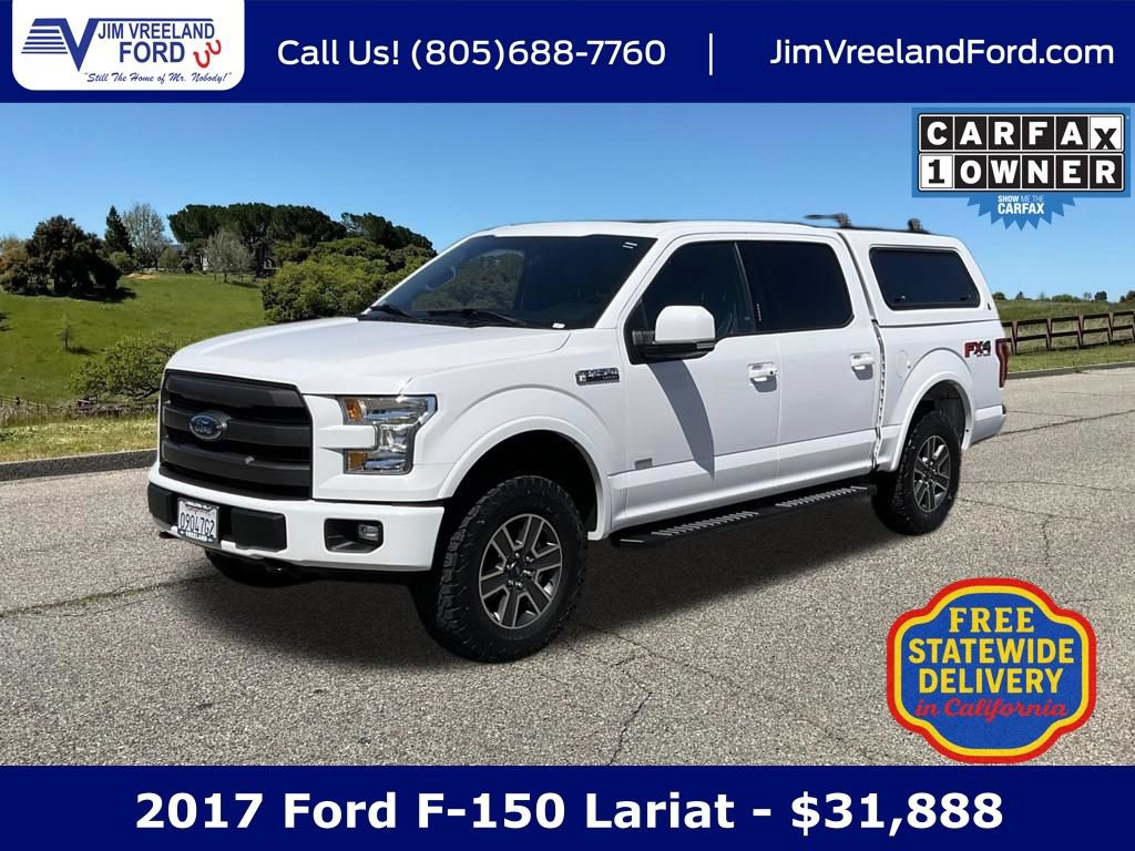 Used 2017 Ford F150 Lariat AWD/4WD image 1