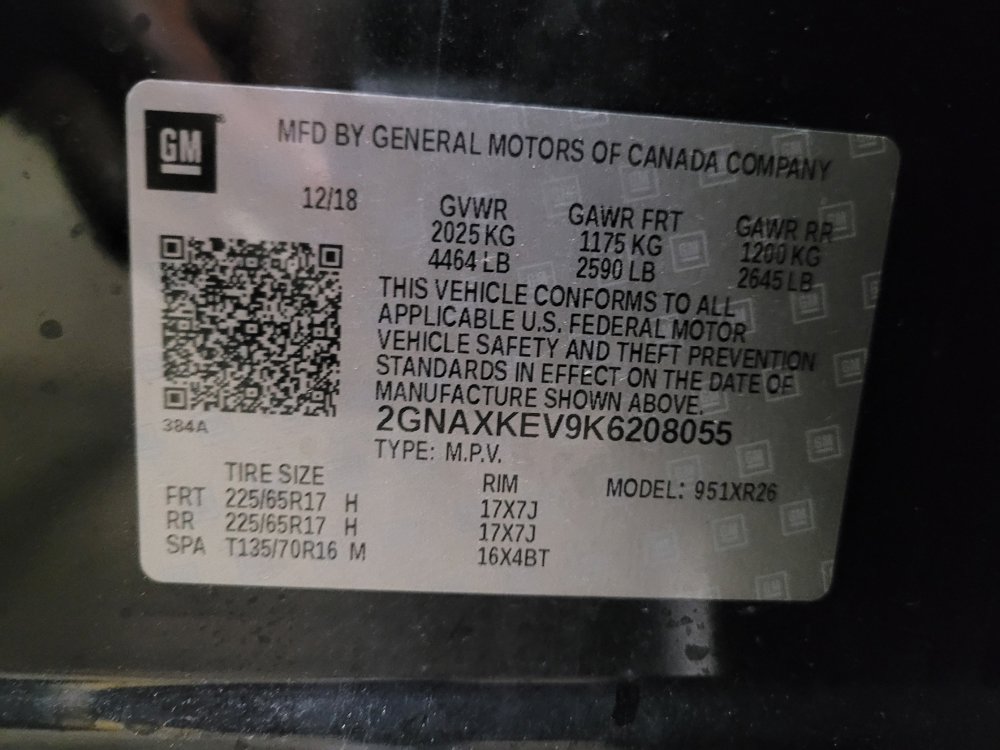 Used 2019 Chevrolet Equinox LT FWD image 33