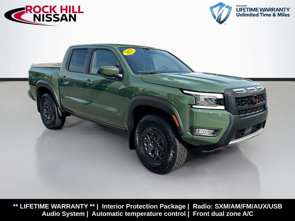 Certified 2025 Nissan Frontier PRO-4X w/ Interior Protection Package