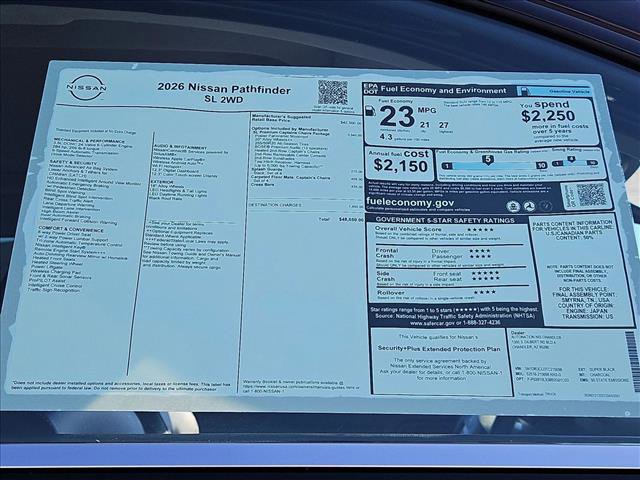 New 2026 Nissan Pathfinder SL image 18