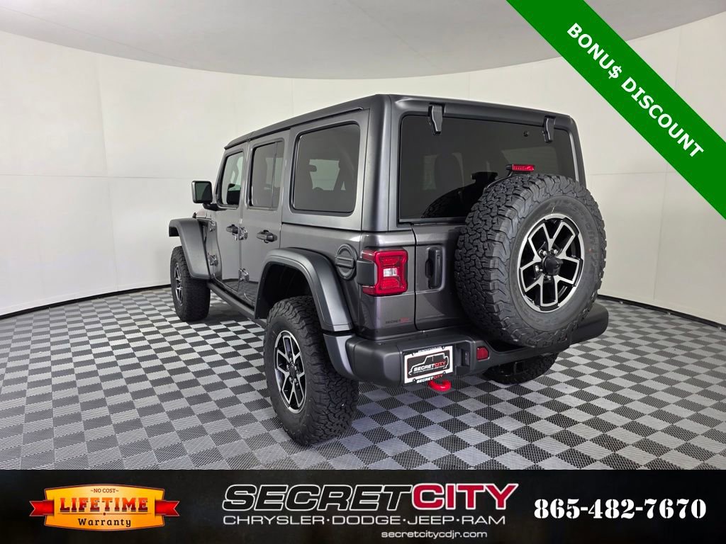 New 2025 Jeep Wrangler Unlimited Rubicon w/ Steel Bumper Group image 5
