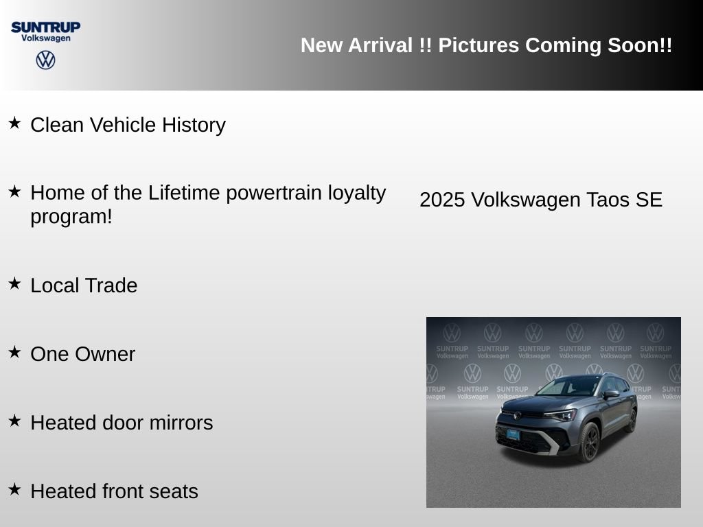 Used 2025 Volkswagen Taos SE FWD image 5