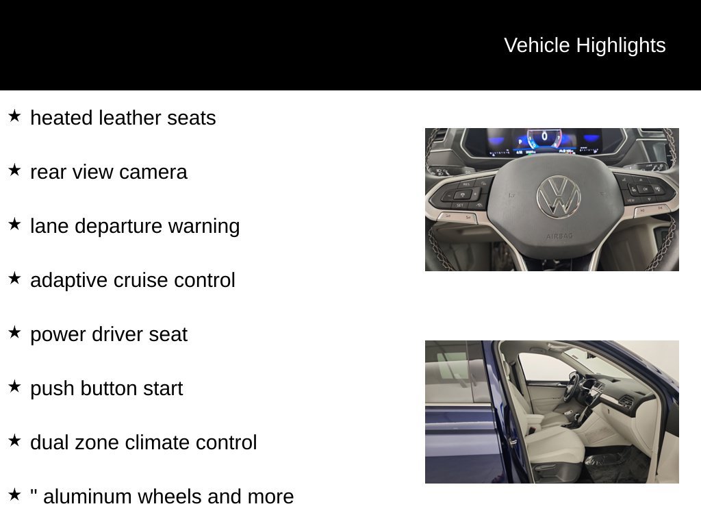 Used 2024 Volkswagen Tiguan SE AWD/4WD image 10