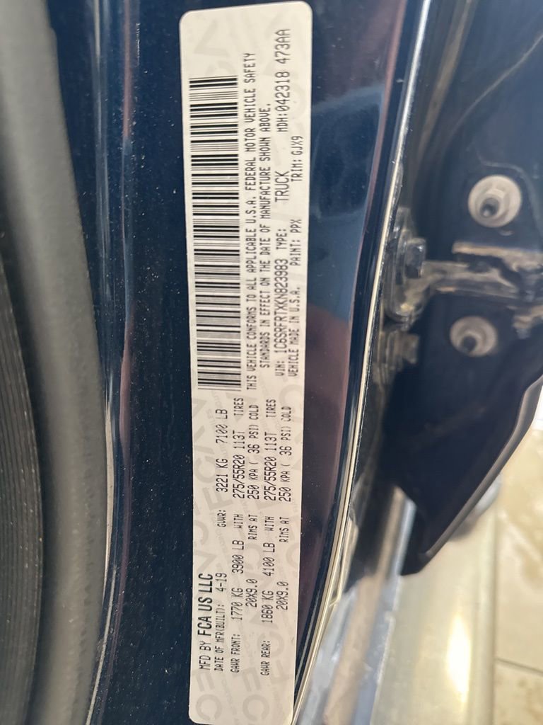 Used 2019 RAM 1500 Laramie w/ Sport Appearance Package image 28