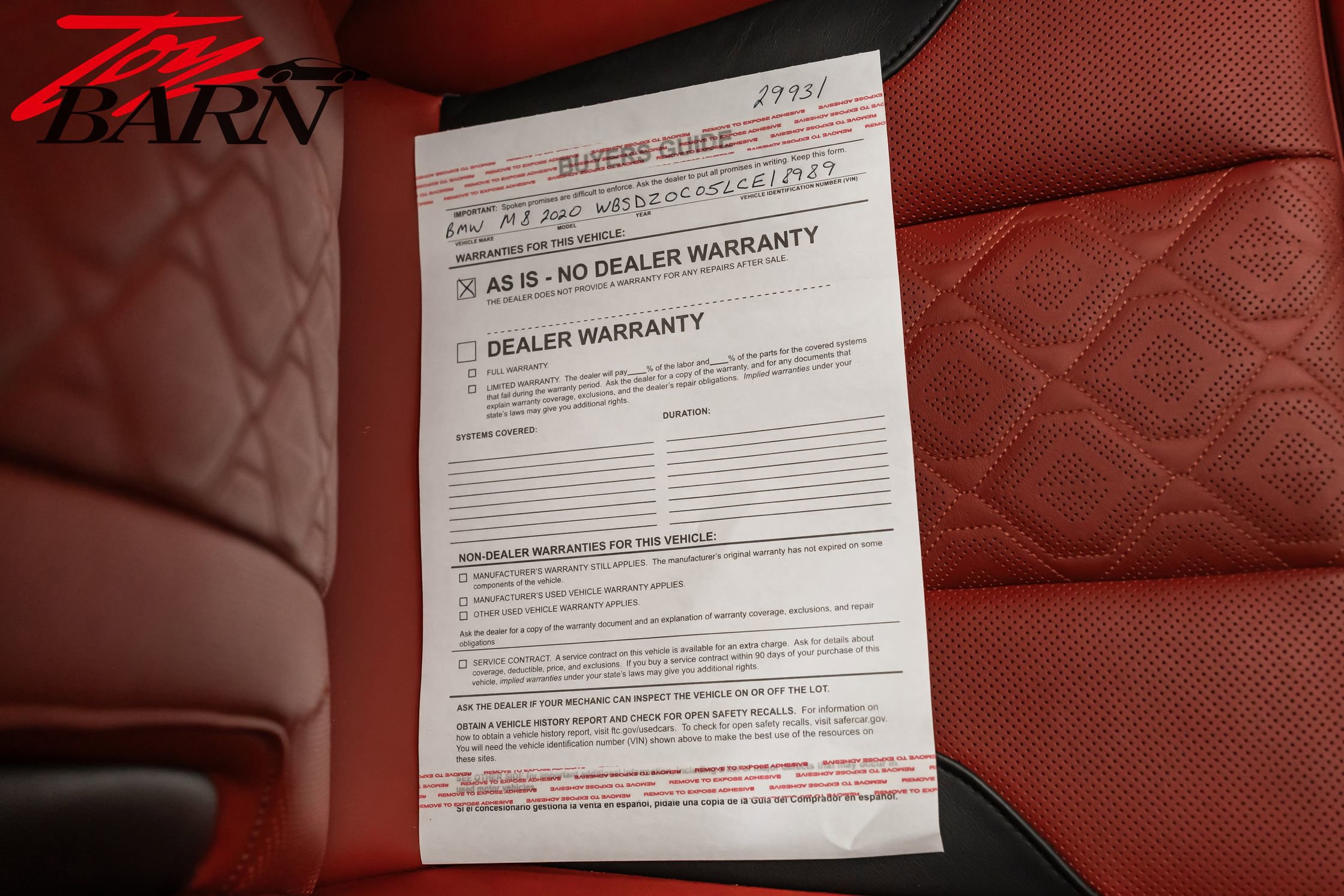 Used 2020 BMW M8 Competition w/ M Carbon Exterior Package image 62