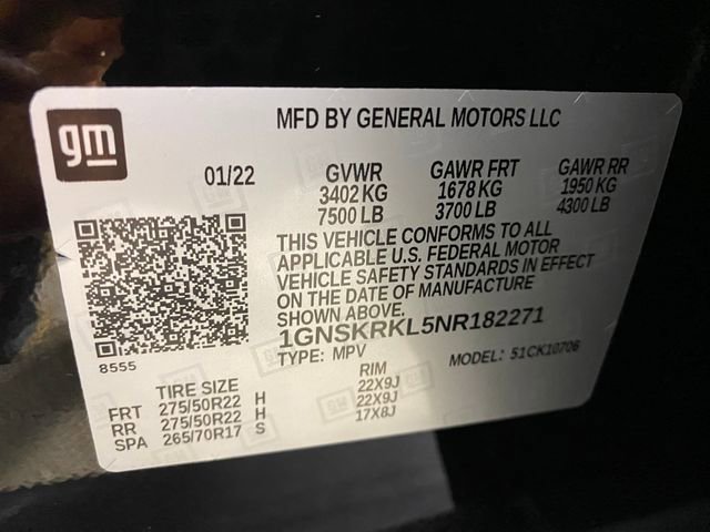 Certified 2022 Chevrolet Tahoe RST w/ Sport Performance Package image 30