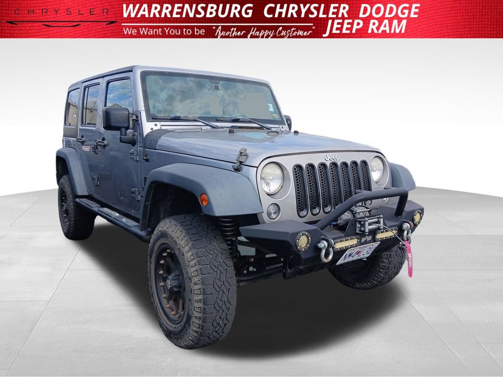 Used 2015 Jeep Wrangler Unlimited Sport w/ Quick Order Package 24S AWD/4WD image 1
