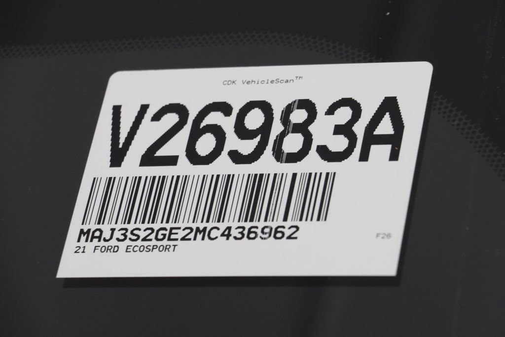 Used 2021 Ford EcoSport SE FWD image 27