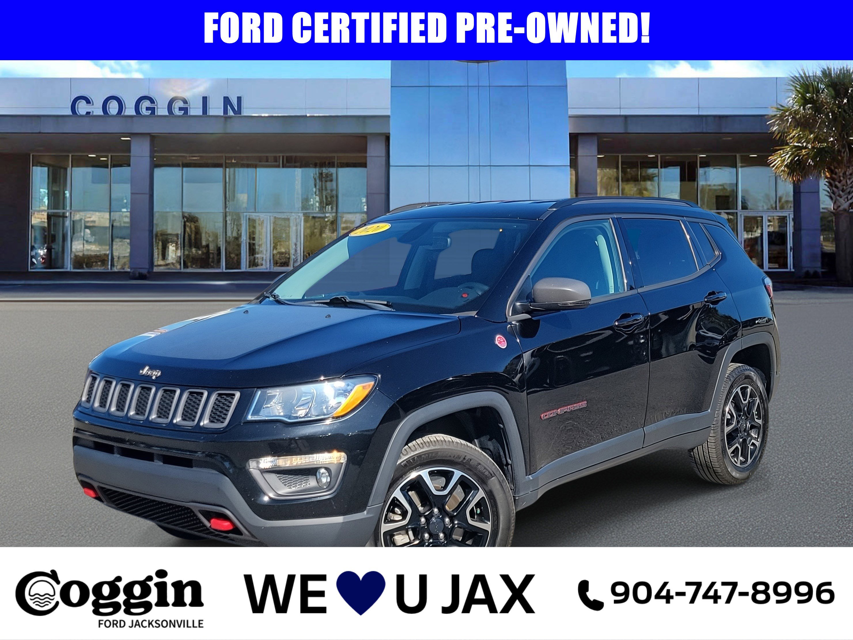 Used 2020 Jeep Compass Trailhawk w/ Leather Interior Group image 1
