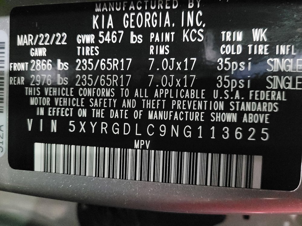 Used 2022 Kia Sorento LX image 33