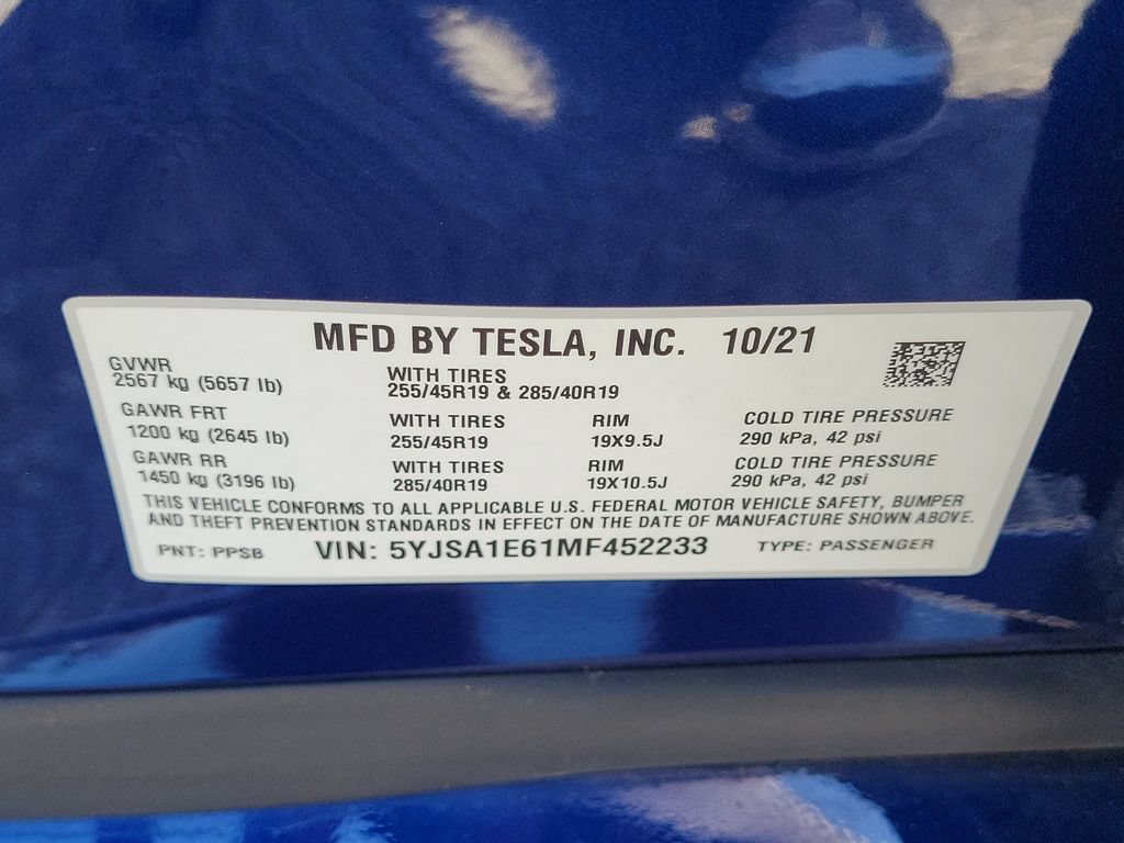 Used 2021 Tesla Model S Plaid AWD/4WD image 26