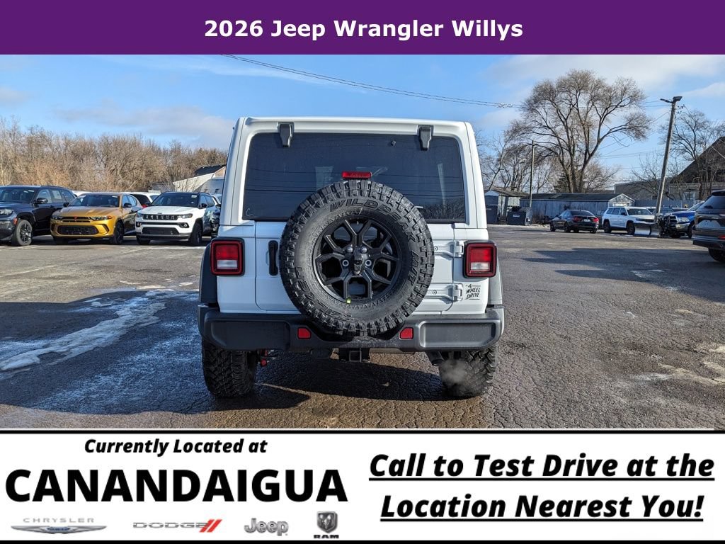 New 2026 Jeep Wrangler Unlimited Sport AWD/4WD image 8