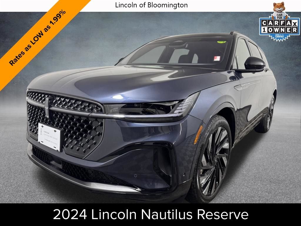 Used 2024 Lincoln Nautilus Reserve w/ Jet Appearance Package (87T)