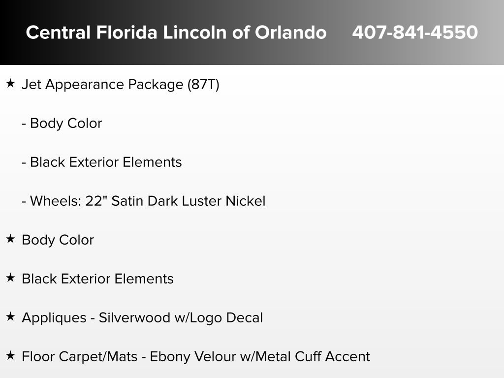 New 2024 Lincoln Nautilus Black Label w/ Jet Appearance Package (87T) image 10