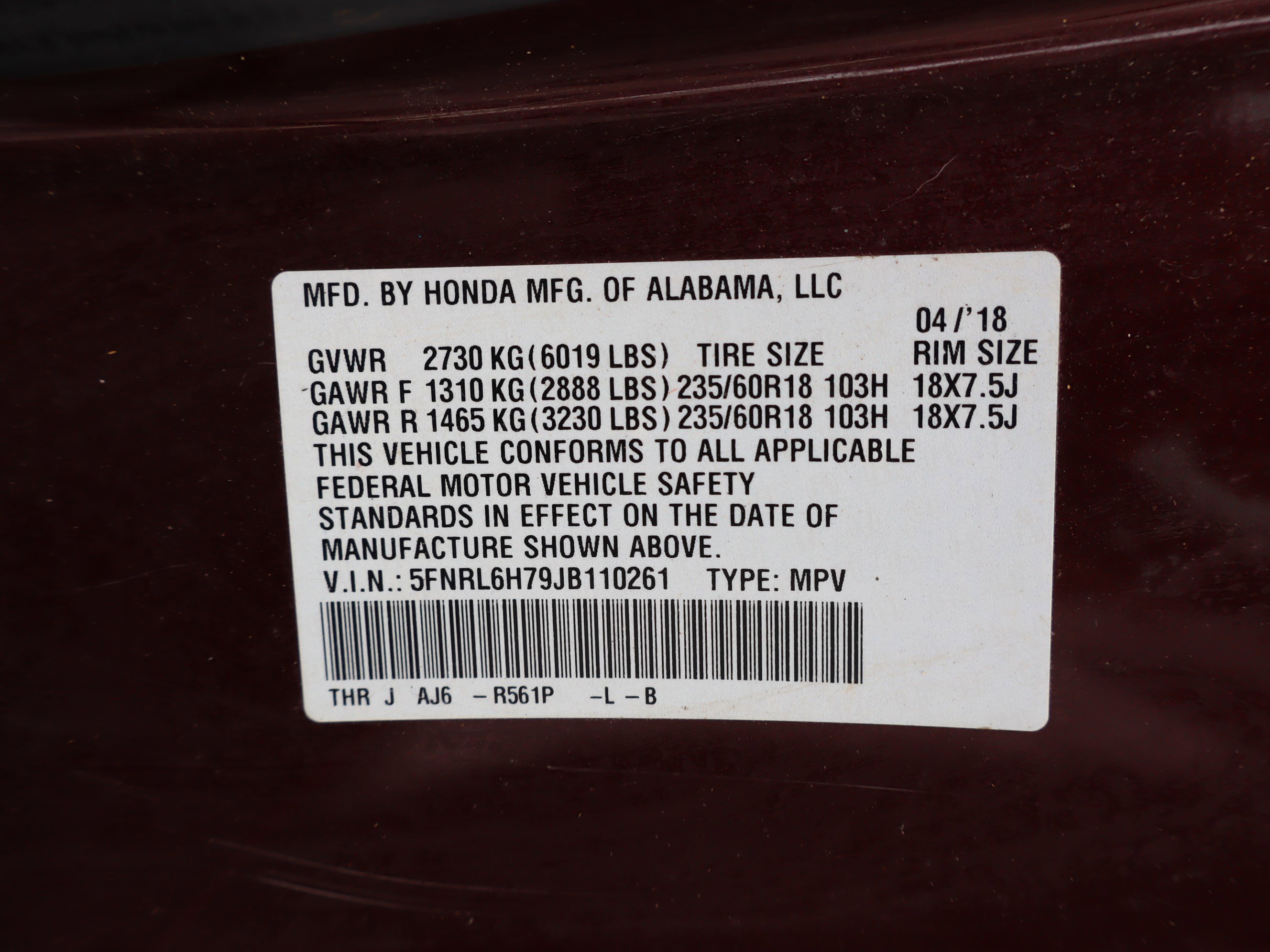 Used 2018 Honda Odyssey EX-L image 23