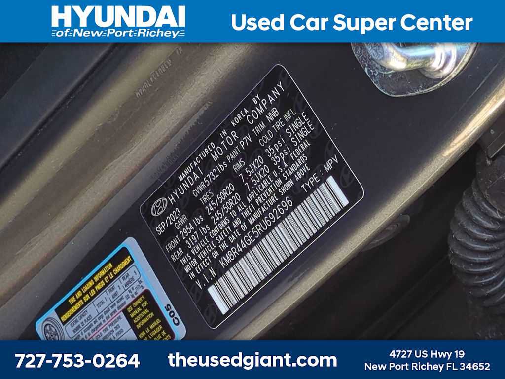 Used 2024 Hyundai Palisade SEL w/ Premium Package FWD image 35
