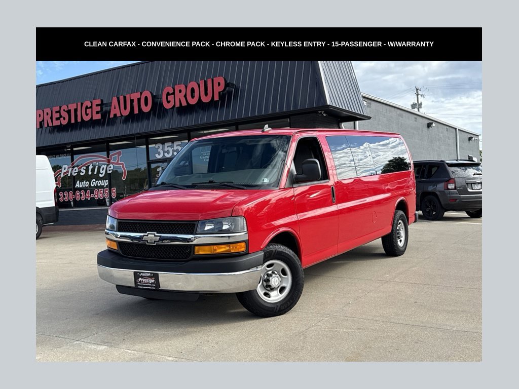 Used 2016 Chevrolet Express 3500 LT w/ LT Preferred Equipment Group RWD image 1
