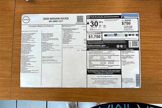 New 2025 Nissan Kicks SR w/ SR Premium Package image 14