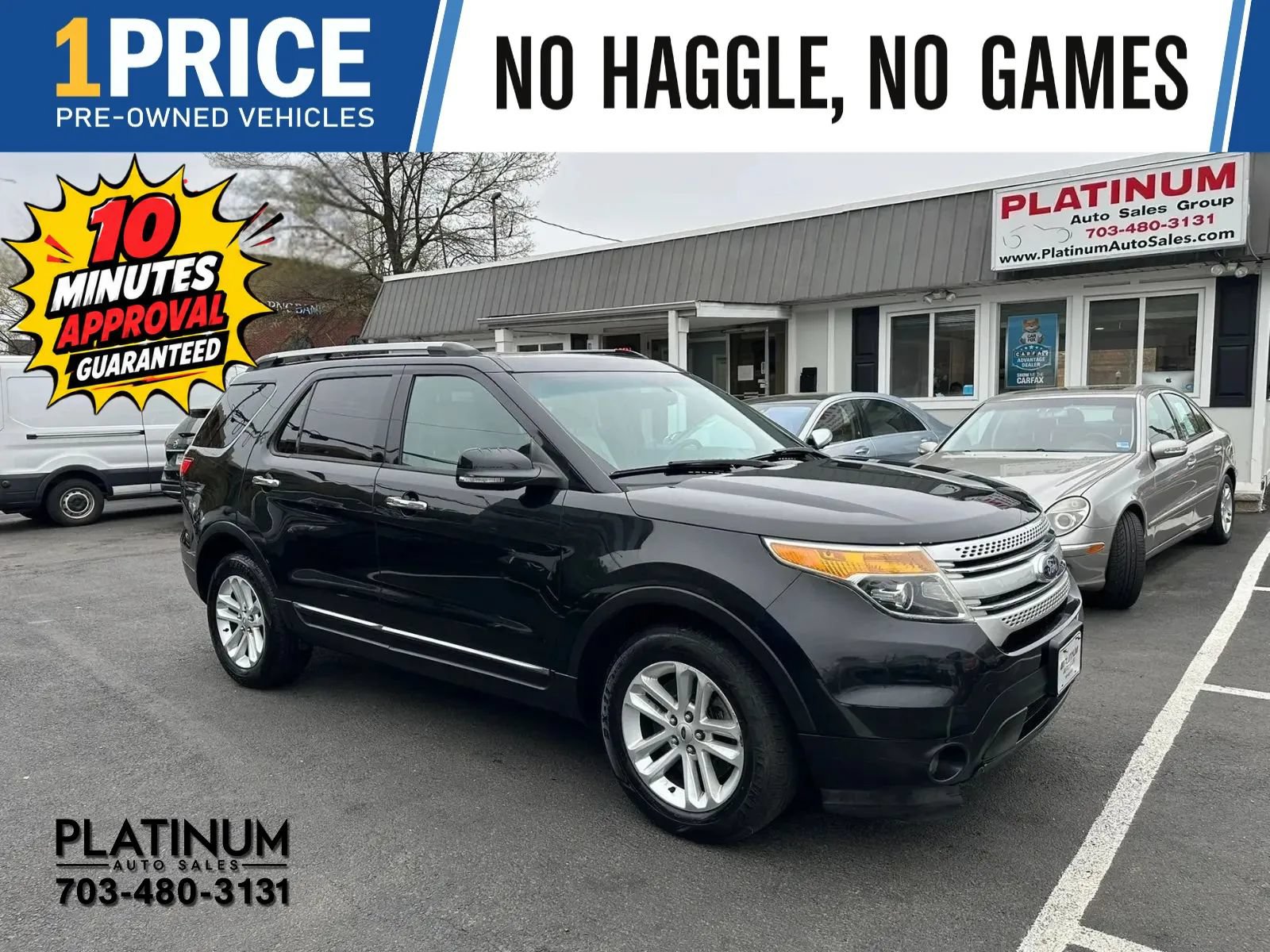 Used 2014 Ford Explorer XLT w/ Equipment Group 202A AWD/4WD image 1
