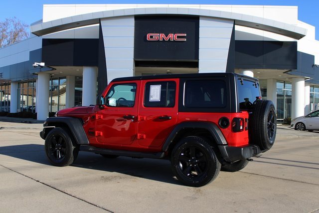 Used 2022 Jeep Wrangler Unlimited Sport image 4