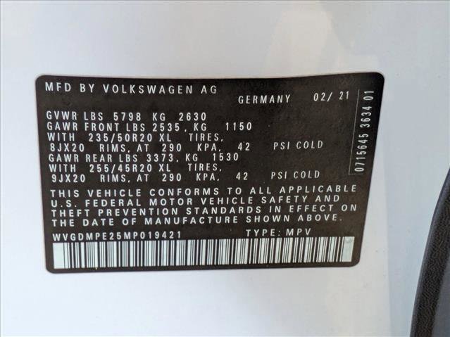 Used 2021 Volkswagen ID.4 1st Edition RWD image 25