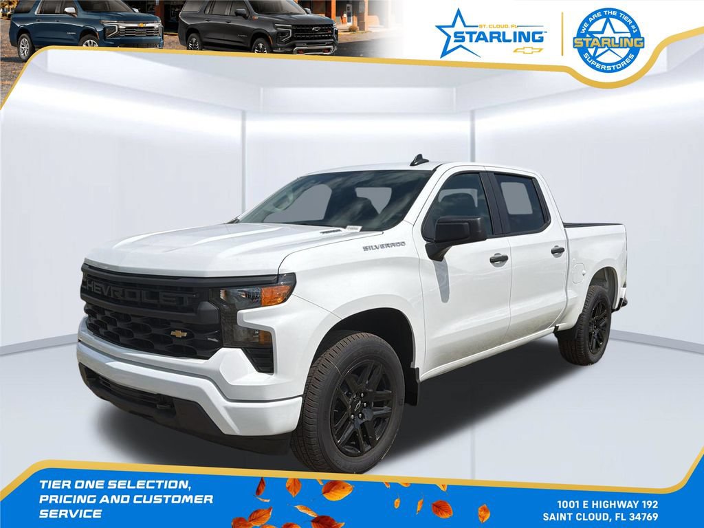 New 2026 Chevrolet Silverado 1500 Custom RWD 360° Tour