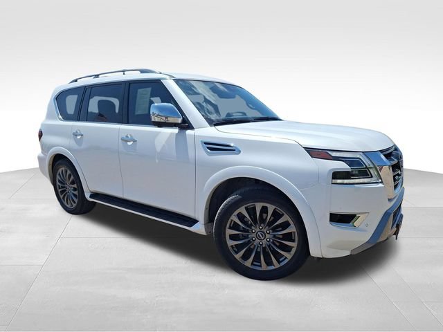 Certified 2023 Nissan Armada Platinum w/ Captain's Chairs Package RWD 360° Tour