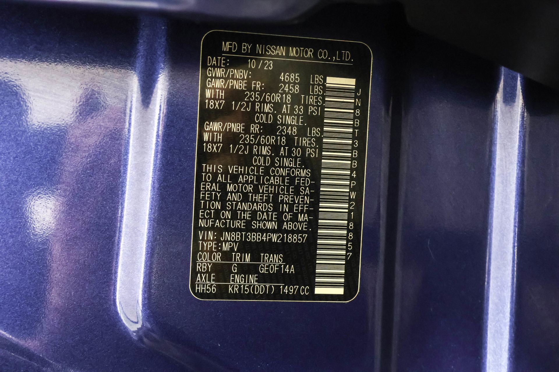 Used 2023 Nissan Rogue SV image 61