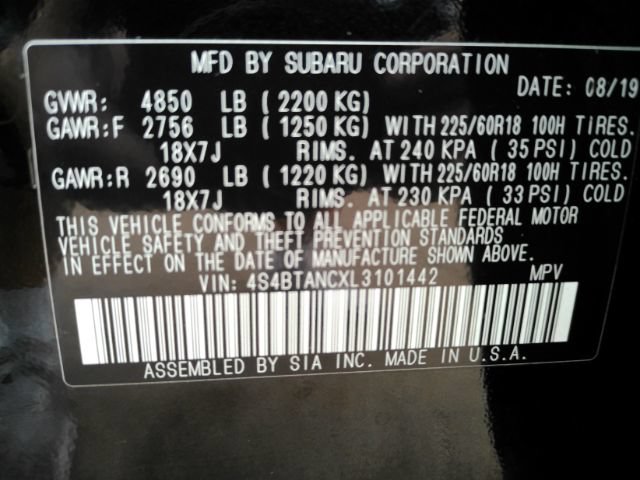 Used 2020 Subaru Outback Limited AWD/4WD image 51