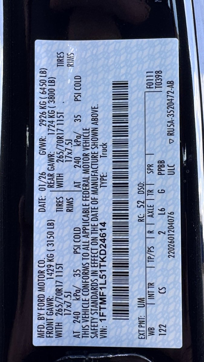 New 2026 Ford F150 XL image 7