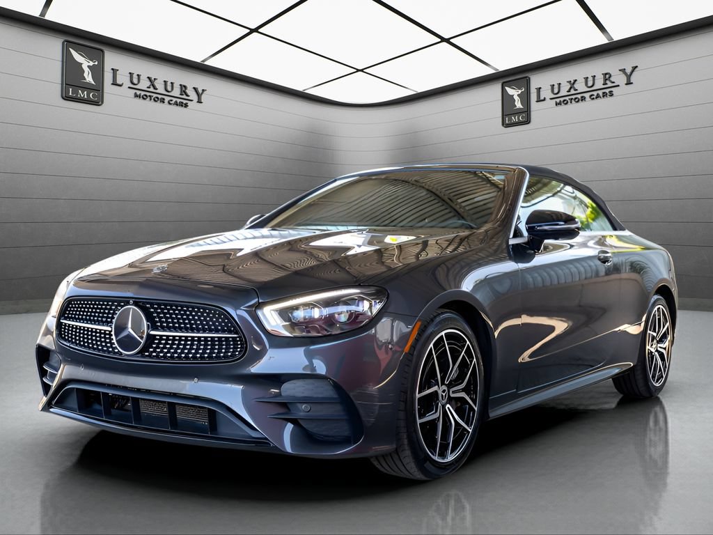 Used 2021 Mercedes-Benz E 450 4MATIC Cabriolet w/ AMG Line image 4