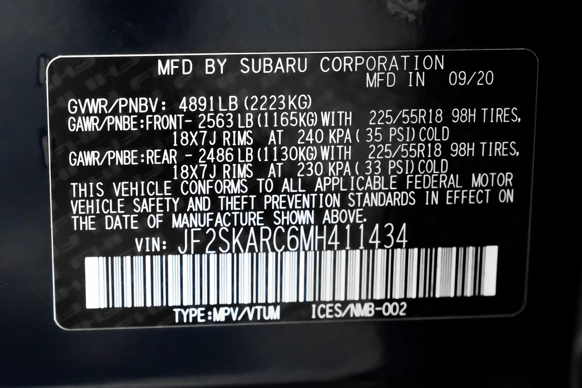 Used 2021 Subaru Forester Sport w/ Popular Package #2 AWD/4WD image 59