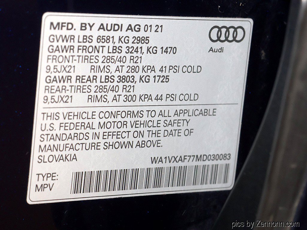 Used 2021 Audi Q7 3.0T Prestige w/ Prestige Package AWD/4WD image 44