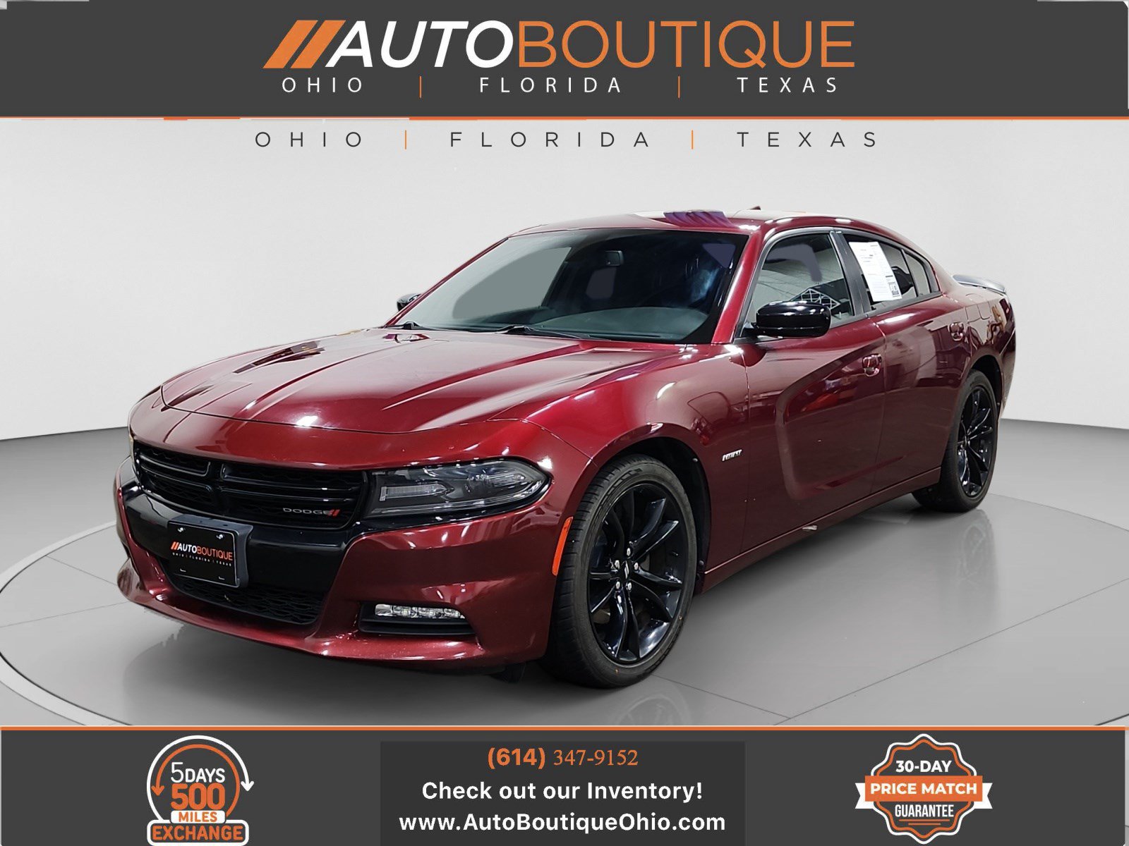 Used 2018 Dodge Charger R/T w/ Blacktop Package