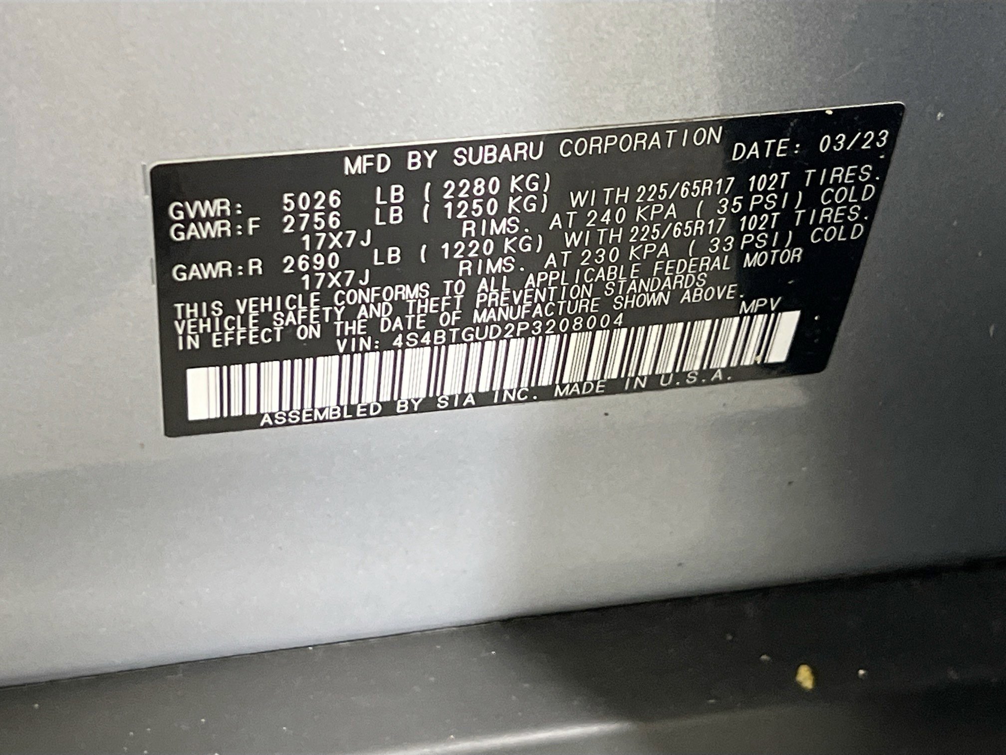 Used 2023 Subaru Outback Wilderness image 32