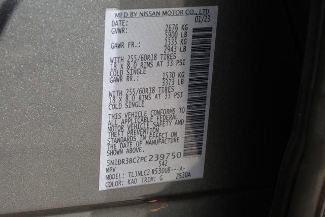 Used 2023 Nissan Pathfinder SV image 31