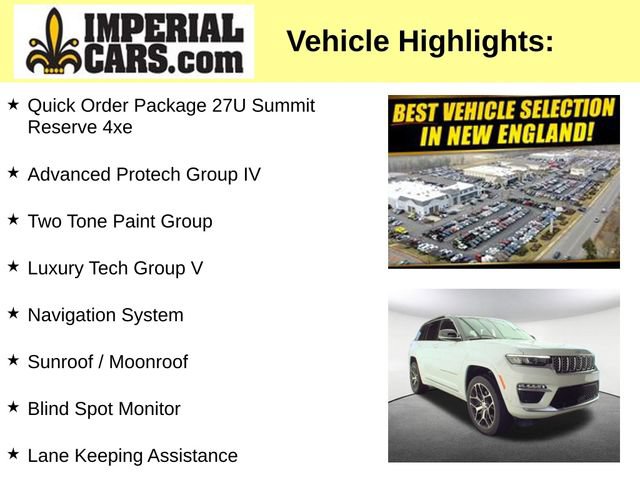 Used 2022 Jeep Grand Cherokee Summit AWD/4WD image 3