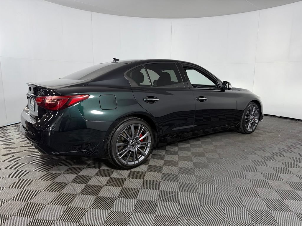 Used 2024 INFINITI Q50 Red Sport 400 w/ Black Opal Edition AWD/4WD image 7