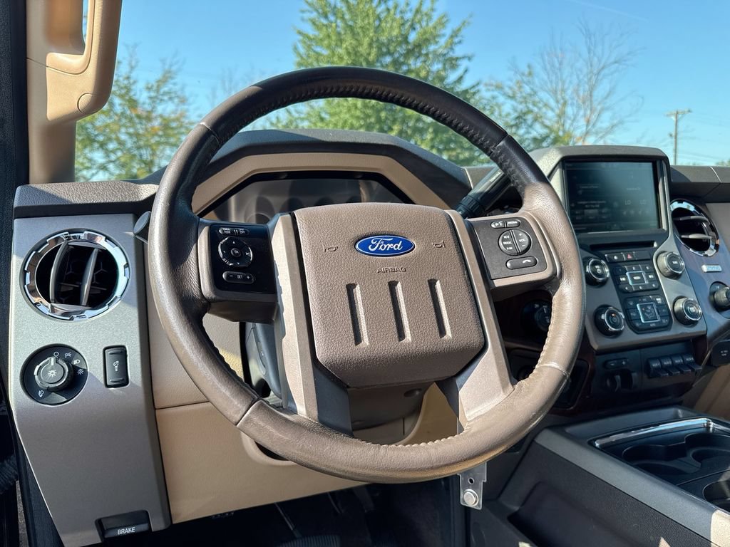 Used 2015 Ford F350 Lariat w/ Lariat Ultimate Package AWD/4WD image 11