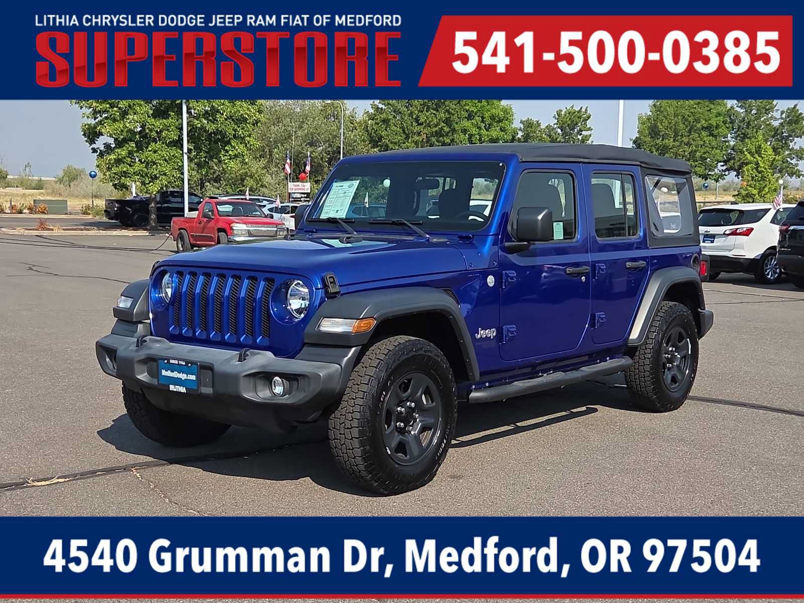 Used 2018 Jeep Wrangler Unlimited Sport
