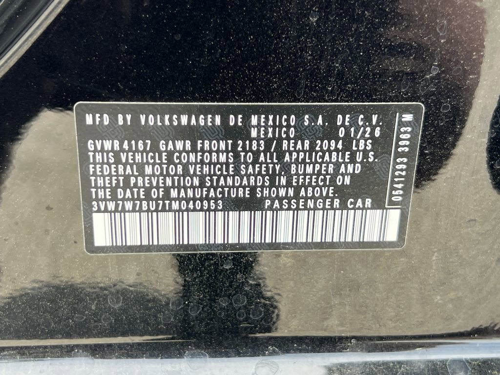 New 2026 Volkswagen Jetta SE FWD image 32