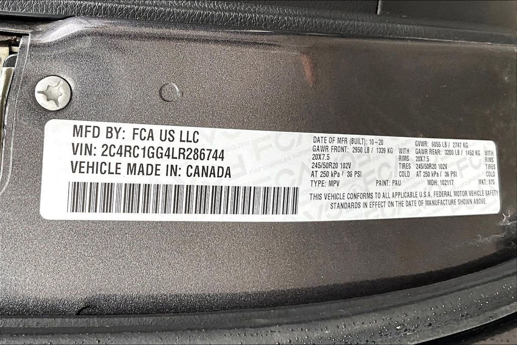 Used 2020 Chrysler Pacifica Limited w/ Advanced Safetytec Group image 6